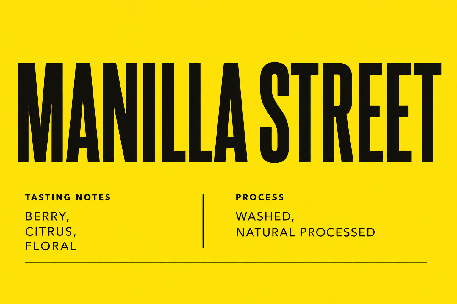 MANILLA STREET BLEND